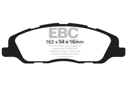 EBC RedStuff Front Brake Pads - DP31868C EBC