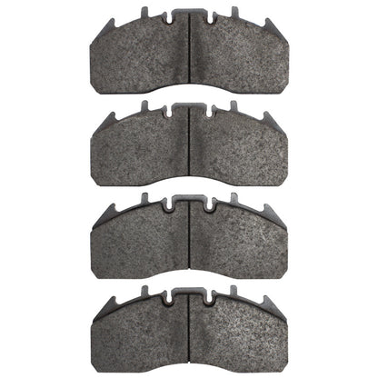 R1 Front & Rear Super Heavy Duty Brake Pads 2005-2024 Meritor/Lucas & More - 2214-1758-00