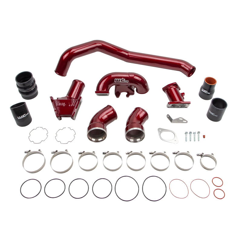 Wehrli 07.5-10 GMC/Chevrolet 6.6L Duramax Stage 1 High Flow Intake Bundle Kit - Gloss Black