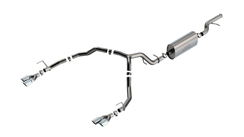 Borla 2021-2023 Chevrolet Tahoe Premier Cat-Back Exhaust System Touring Part 140856 Borla