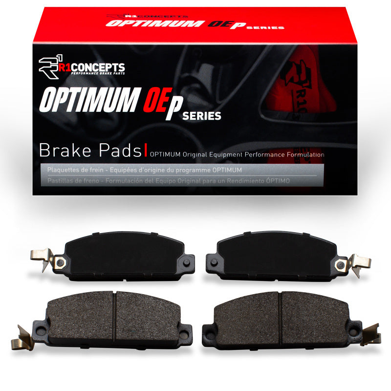 R1 Front OE Brake Pads 1976-1980 Chevrolet LUV - 2551-0134-00