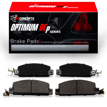 R1 Front OE Brake Pads 1976-1980 Chevrolet LUV - 2551-0134-00