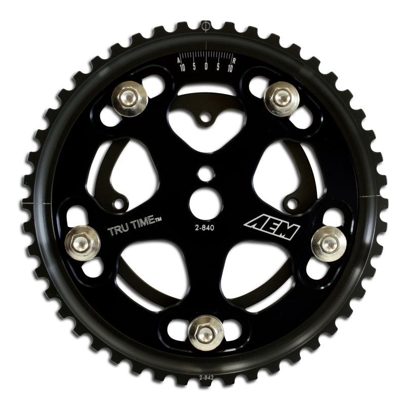 AEM 4G63/T Black Tru-Time Cam Gear AEM