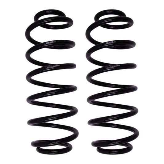 Bilstein 2018+ Jeep Wrangler JL B12 (Special) Rear Coil Spring Set - 1.5in Lift