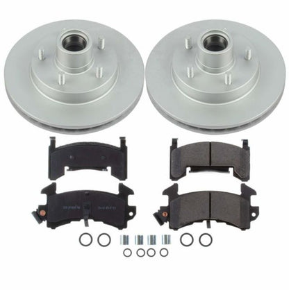 Power Stop 95-97 Chevrolet Blazer Front Z17 Evolution Geomet Coated Brake Kit PowerStop