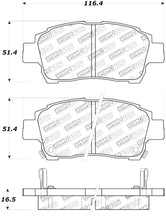 Load image into Gallery viewer, StopTech Premium Ceramic Front Brake Pads - 308.08220