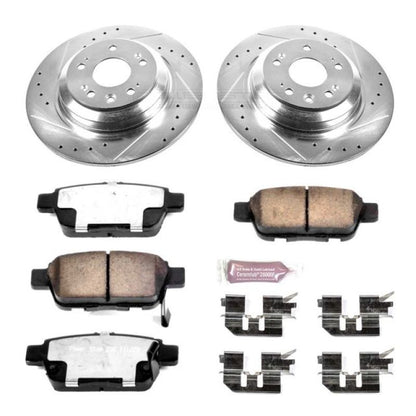 Power Stop 09-14 Acura TL Rear Z36 Truck & Tow Brake Kit PowerStop