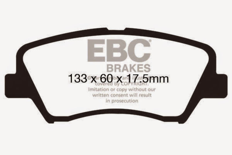 EBC GreenStuff Front Brake Pads - DP21874