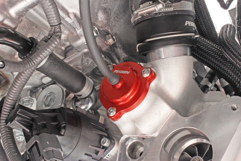 Perrin 2022+ Subaru WRX Diverter Valve - Red Perrin Performance