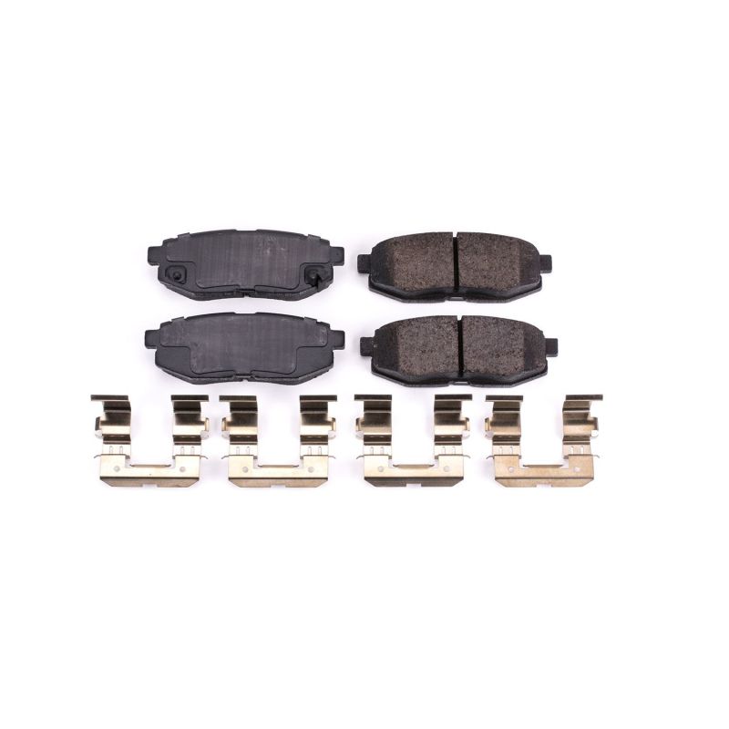 Power Stop 13-16 Scion FR-S Rear Z17 Evolution Ceramic Brake Pads w/Hardware PowerStop