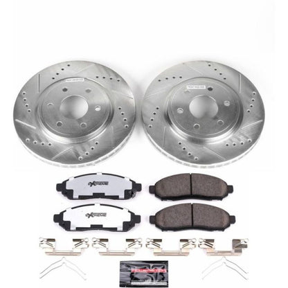 Power Stop 05-18 Nissan Frontier Front Z36 Truck & Tow Brake Kit PowerStop