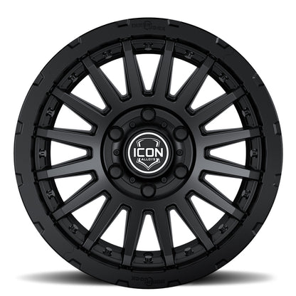 Icon Alloys Recon Pro Satin Black - 18 X 9 - 8 X 170- 6MM 65.25n BS