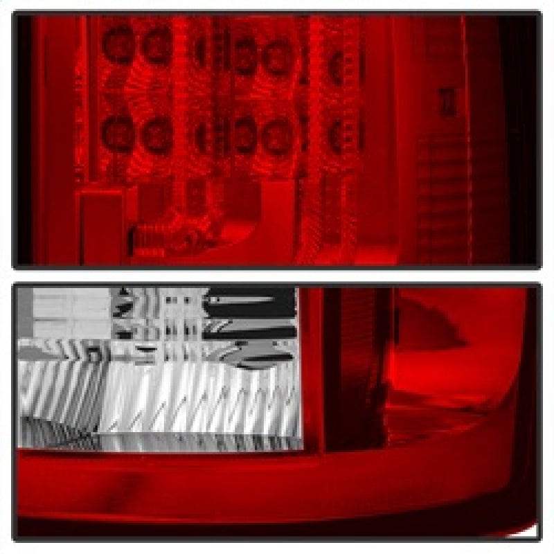 Spyder Dodge Ram 07-08 1500 Version 2 LED Tail Lights - Red Clear ALT-YD-DRAM06V2-LED-RC SPYDER