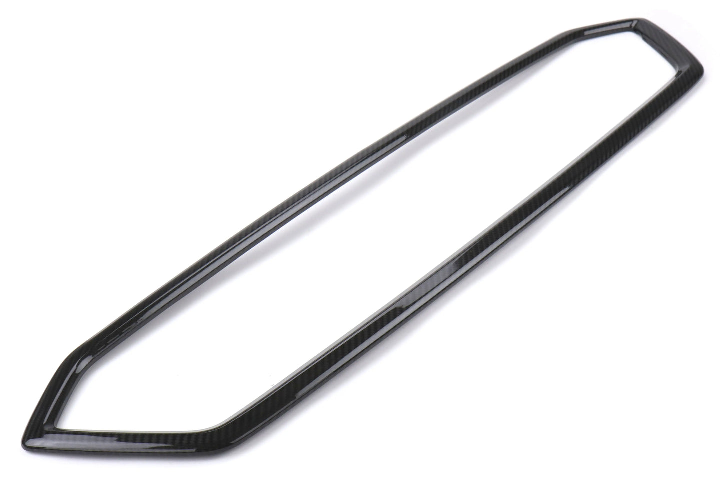 OLM LE Dry Carbon Fiber Grille Garnish (Outer) - 2018-2021 Subaru WRX / STI
