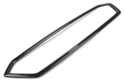 OLM LE Dry Carbon Fiber Grille Garnish (Outer) - 2018-2021 Subaru WRX / STI