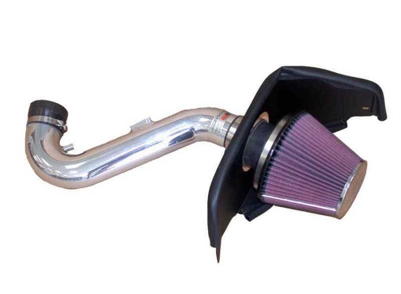 K&N 05-09 Ford Mustang V6 4.0L  Polished Typhoon Short Ram Intake K&N Engineering