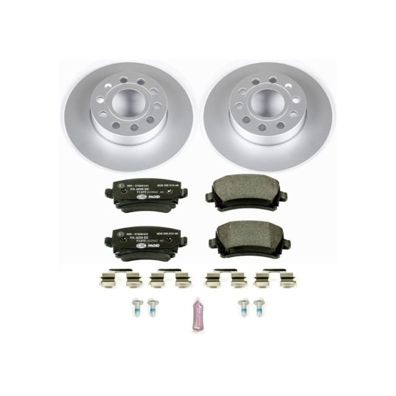 Power Stop 2008 Audi A3 Rear Euro-Stop Brake Kit PowerStop
