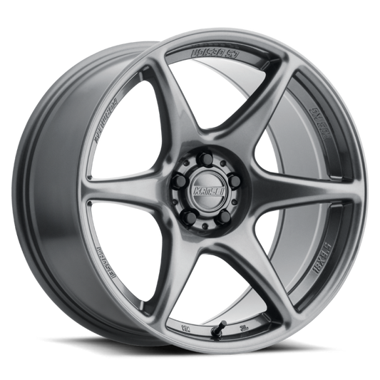 Kansei K11G Tandem 18x9in / 5x114.3 BP / 12mm Offset / 73.1mm Bore - Gunmetal Wheel