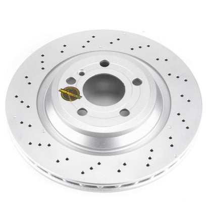 Power Stop 15-16 Mercedes-Benz SL400 Rear Evolution High Carbon Geomet Coated Rotor PowerStop