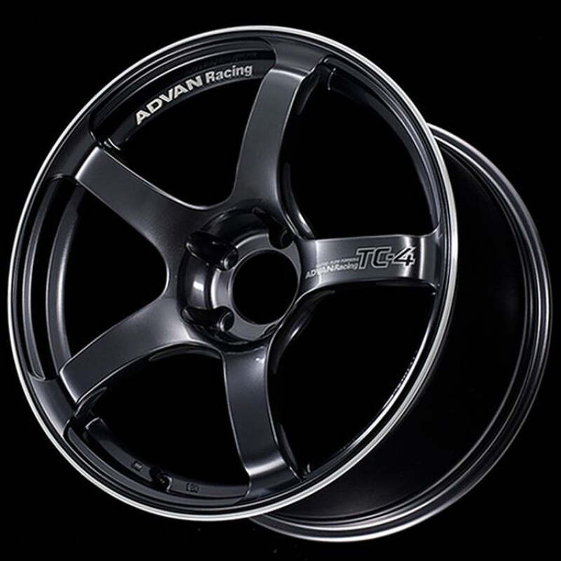 Advan YAD6G35EGM TC4 16x8.0 +35 5-114.3 Racing Gunmetallic Wheel (No Ring)