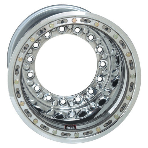 Weld Wide 5 HS Direct MT 15x10 / 5x10.25 BP / 5in. BS Polished Assembly - Mod Outer BL / No Cover