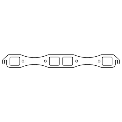 Cometic Chrysler Big Block B/RB V8 .043in Copper Exhaust Manifold Gasket Set-1.780in x 1.480in Port Cometic Gasket