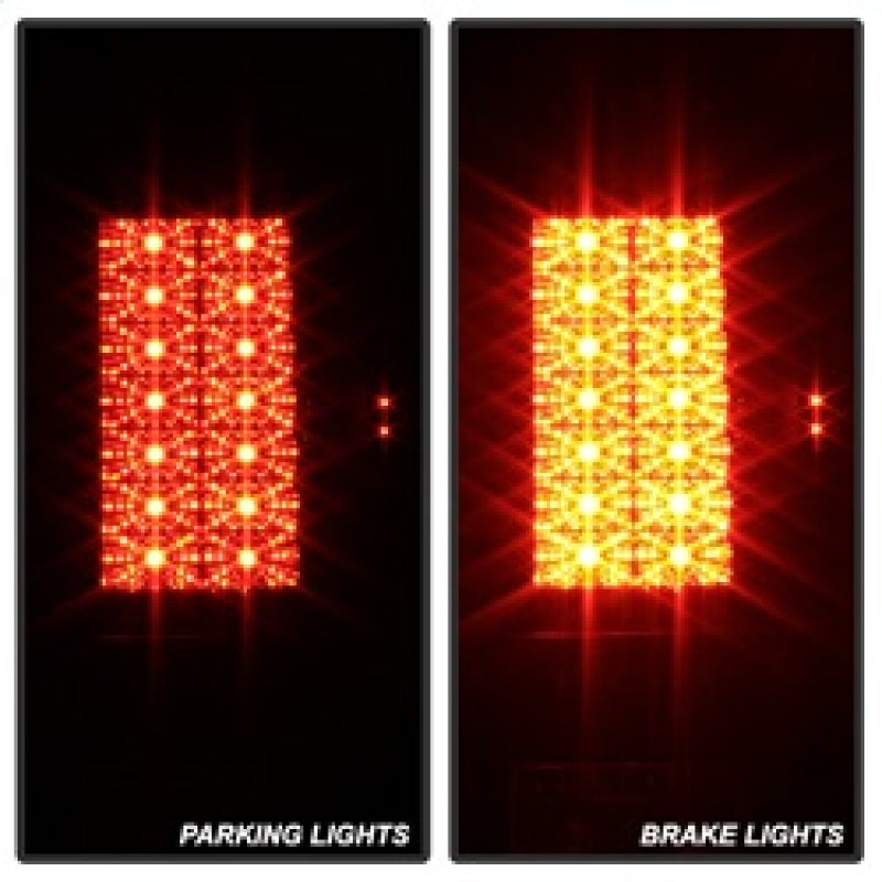 Spyder Ford F150 Styleside 97-03/F250 Version 2 LED Tail Lights Blk ALT-YD-FF15097-LED-G2-BK SPYDER