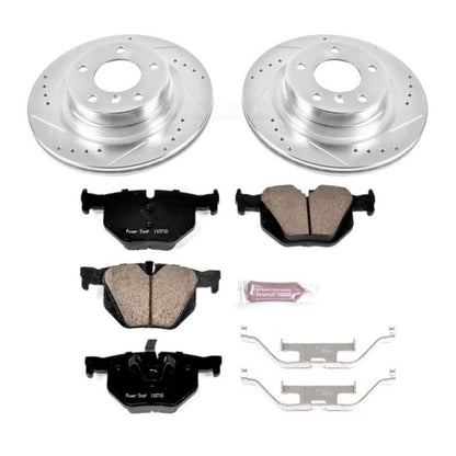 Power Stop 11-13 BMW 335i Rear Z23 Evolution Sport Brake Kit PowerStop