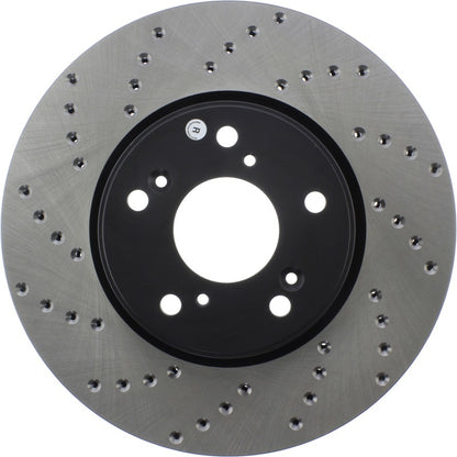 StopTech Cyro Drilled Sport Brake Rotor Front Right 13+ Honda Accord Stoptech