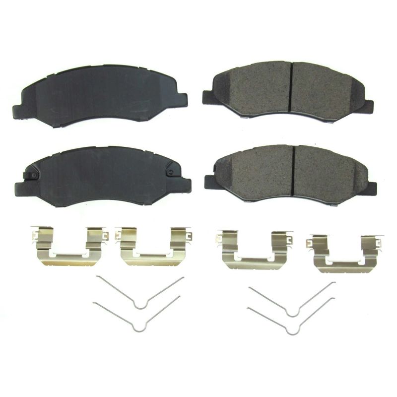 Power Stop 18-19 Honda Odyssey Front Z17 Evolution Ceramic Brake Pads w/Hardware PowerStop