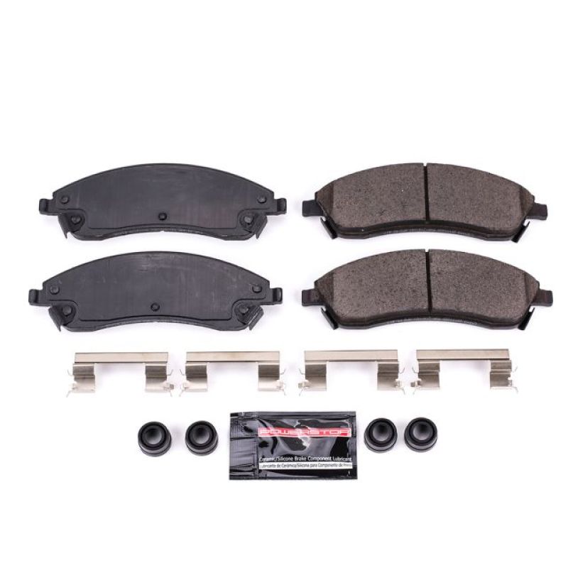 Power Stop 06-07 Cadillac CTS Front Z23 Evolution Sport Brake Pads w/Hardware PowerStop