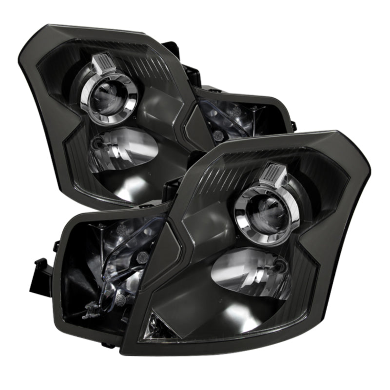 Xtune Cadillac Cts 03-07 Crystal Headlights Halogen Model Only OEM HD-JH-CCTS03-BK SPYDER