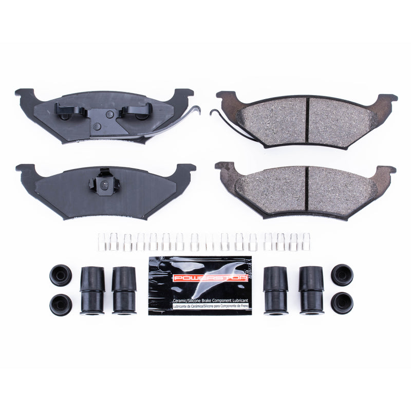 Power Stop 92-95 Ford Crown Victoria Rear Z23 Evolution Sport Brake Pads w/Hardware PowerStop
