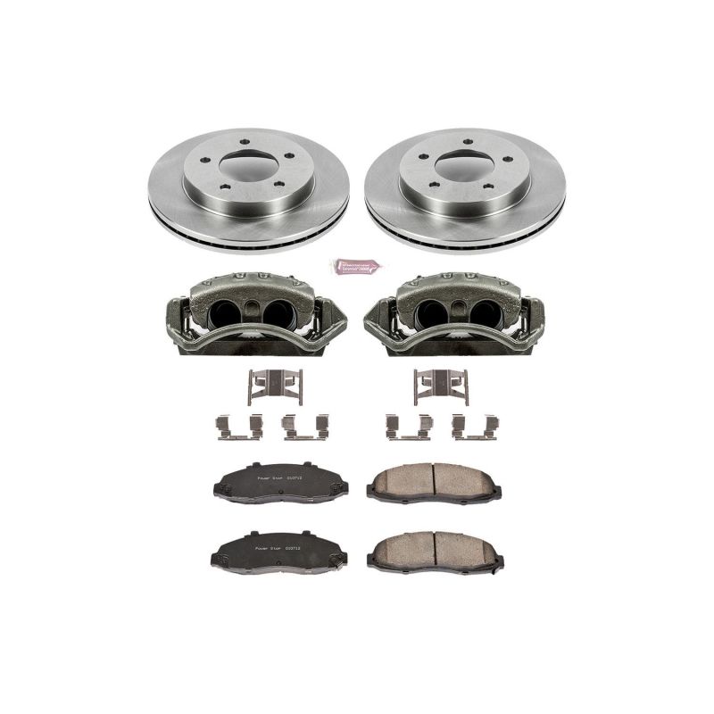 Power Stop 99-03 Ford F-150 Front Autospecialty Brake Kit w/Calipers PowerStop