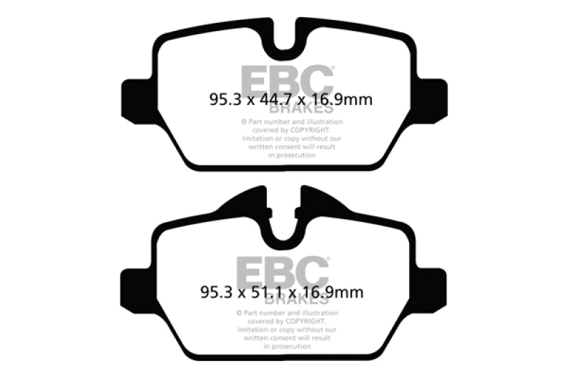 EBC Ultimax2 Rear Brake Pads - UD1554 EBC