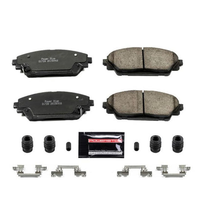 Power Stop 14-18 Mazda 3 Front Z23 Evolution Sport Brake Pads w/Hardware PowerStop