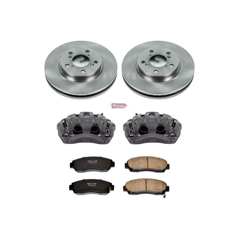 Power Stop 05-10 Honda Odyssey Front Autospecialty Brake Kit w/Calipers PowerStop