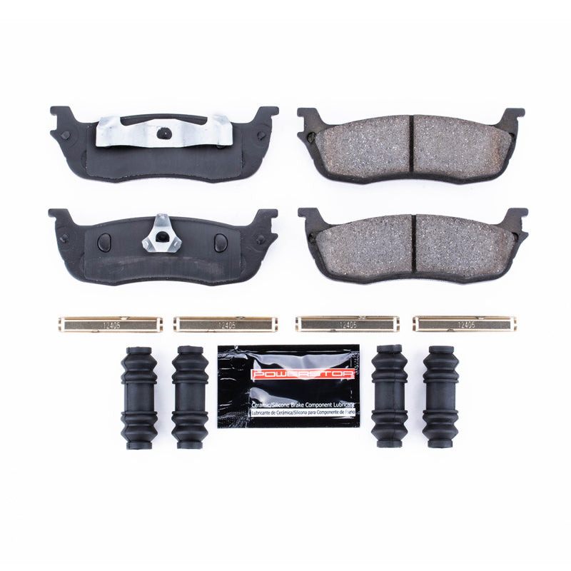 Power Stop 97-02 Ford Expedition Rear Z23 Evolution Sport Brake Pads w/Hardware PowerStop