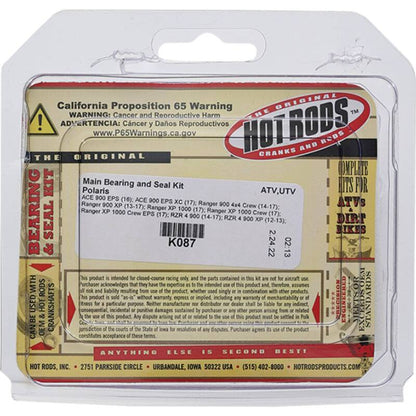 Hot Rods Bearing/Seal Kit K087