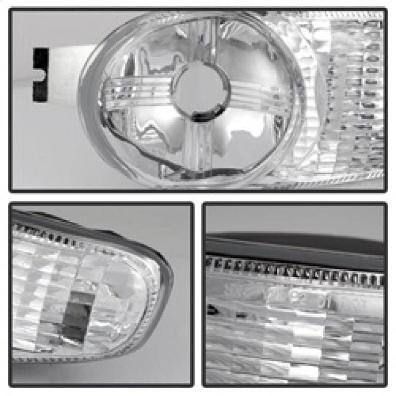 Xtune GMC Sierra Denali 00-06 Bumper Lights Clear CBL-GD00-C SPYDER