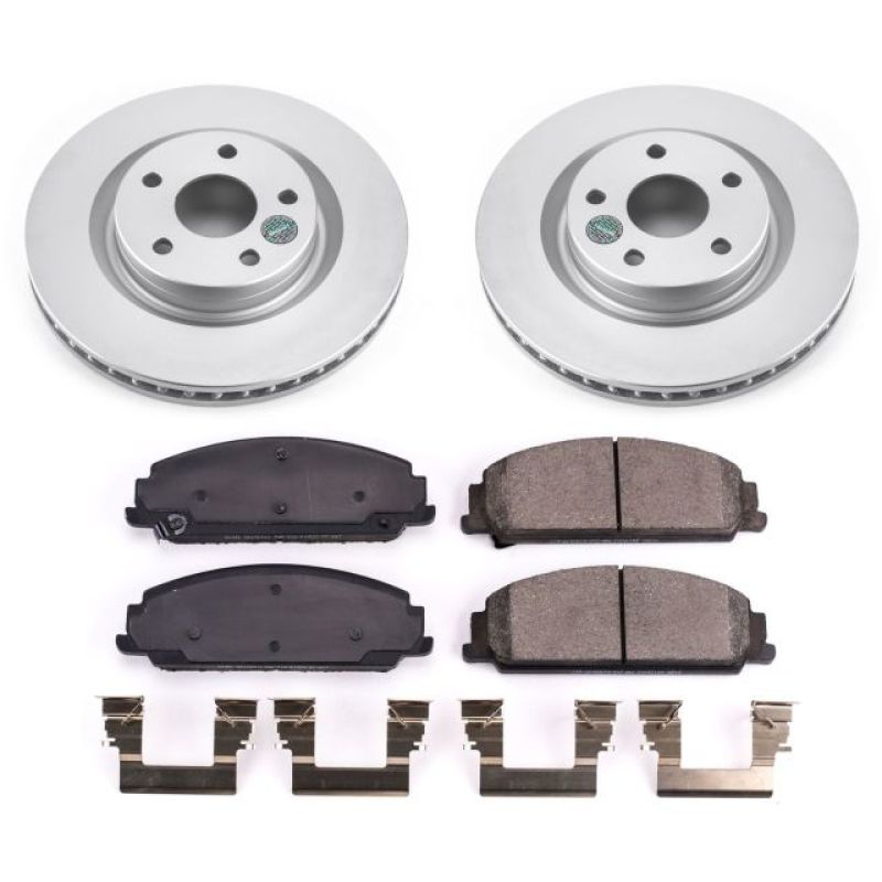 Power Stop 08-09 Pontiac G8 Front Z17 Evolution Geomet Coated Brake Kit PowerStop