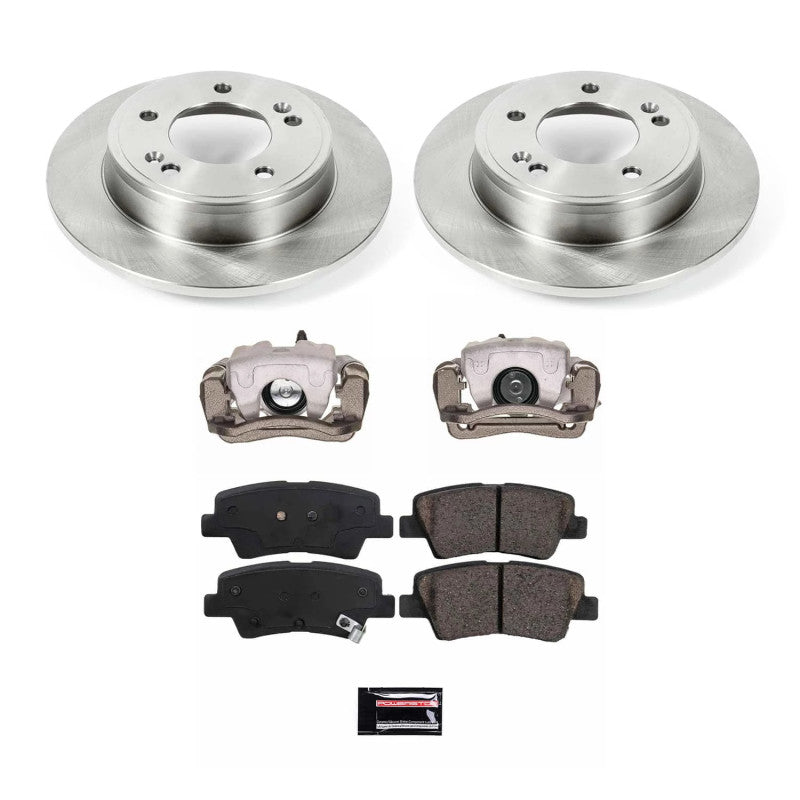 Power Stop 17-19 Kia Soul Rear Autospecialty Kit w/Calipers PowerStop