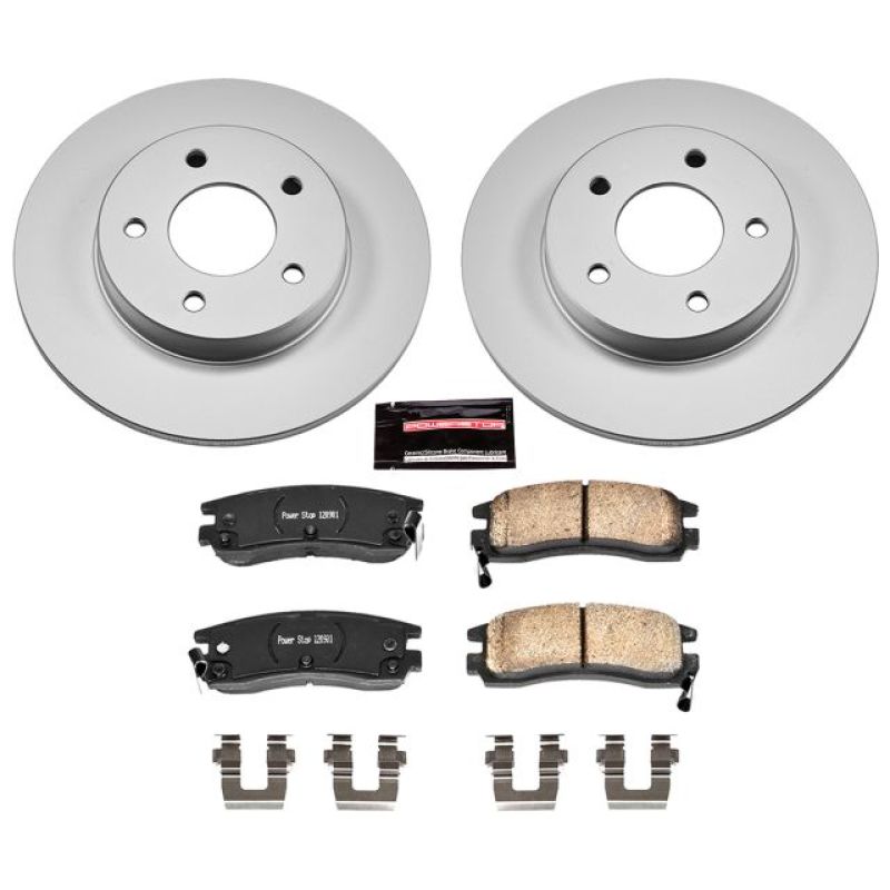 Power Stop 00-05 Buick LeSabre Rear Z17 Evolution Geomet Coated Brake Kit PowerStop