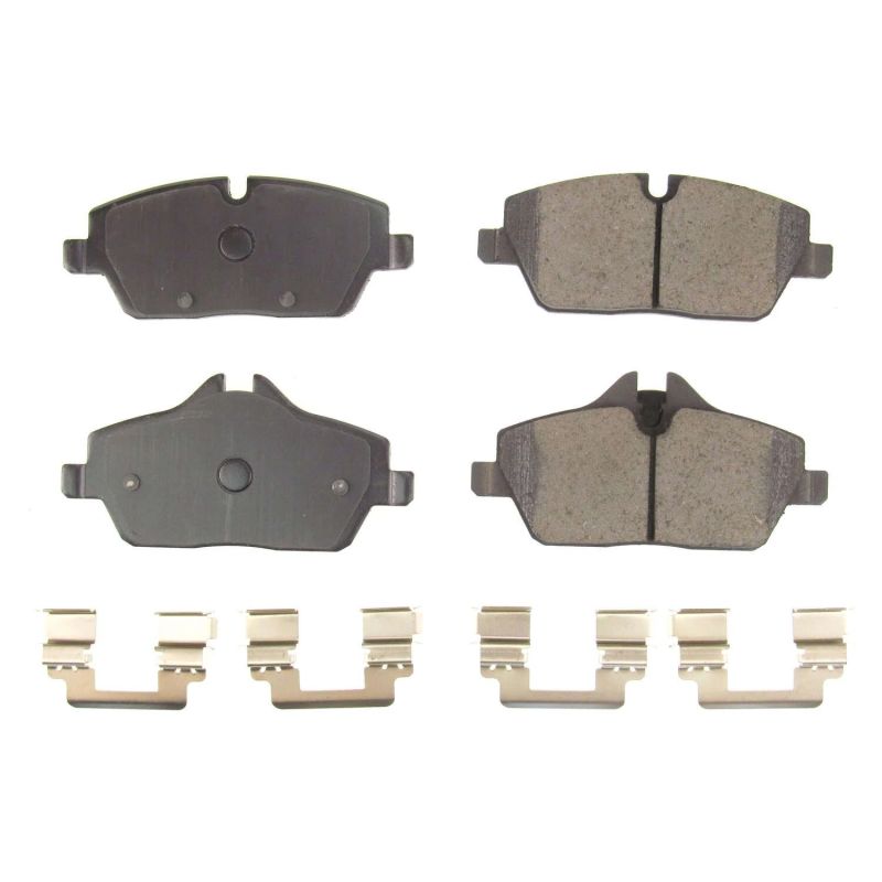 Power Stop 14-18 BMW i3 Front Z17 Evolution Ceramic Brake Pads w/Hardware PowerStop