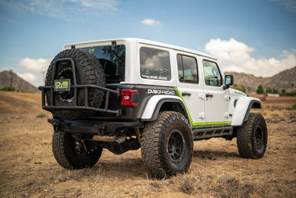 DV8 18-25 Jeep Wrangler JL Body Mounted Tire Carrier