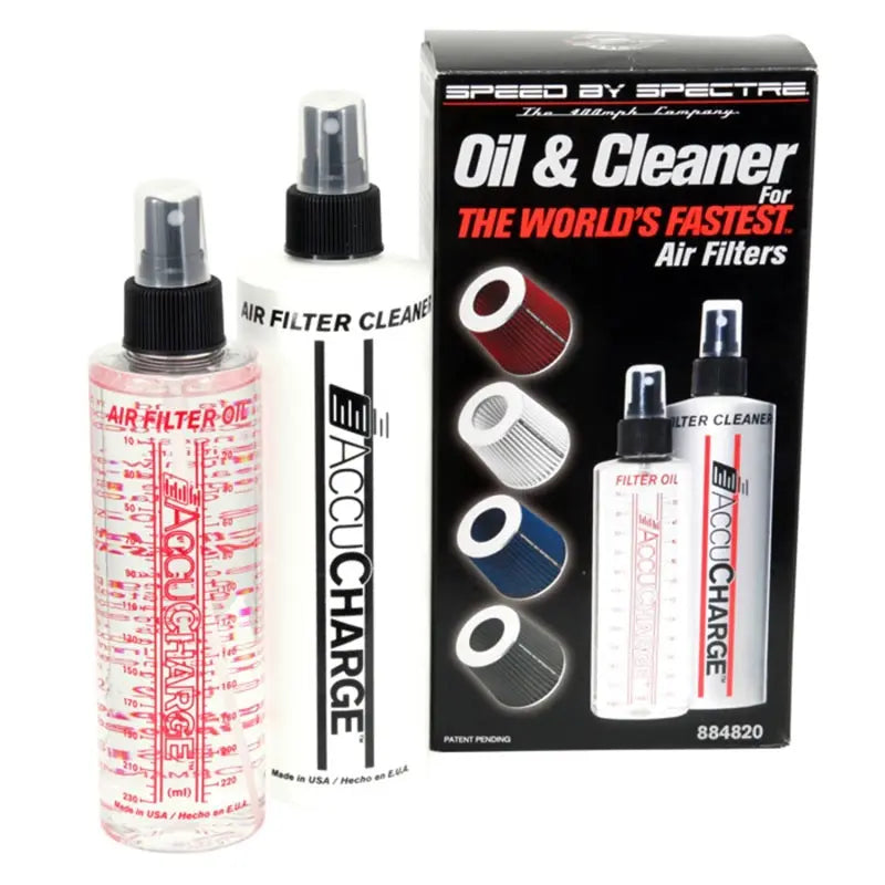 Spectre Accucharge Kit for HPR Filters - Clear Spectre