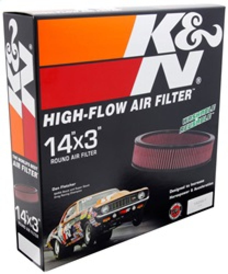 K&N Replacement Air Filter GM CARS & TRUCKS, V8, 1966-84 K&N Engineering