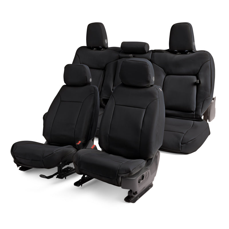 Covercraft 2025 Ford Explorer Letherette Custom Front Row Seat Covers - Black