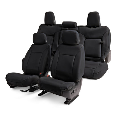 Covercraft 2025 Ford Explorer Letherette Custom Front Row Seat Covers - Black
