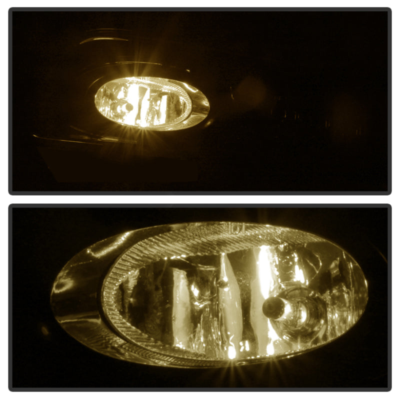 Spyder Honda Civic 2013-2014 4dr OEM Fog Light W/Switch Clear FL-HC2013-4D-C SPYDER